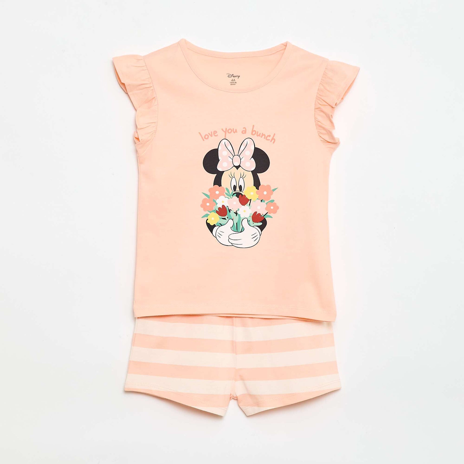 Pyjama short 2 pièces 'Disney' ORANGE