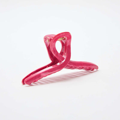 Pince crabe longue colorée ROSE