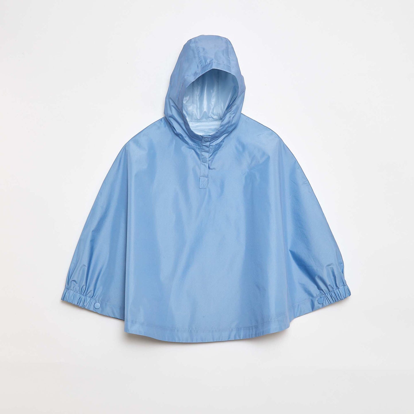 Poncho mixte à capuche - collection facile à enfiler BLEU
