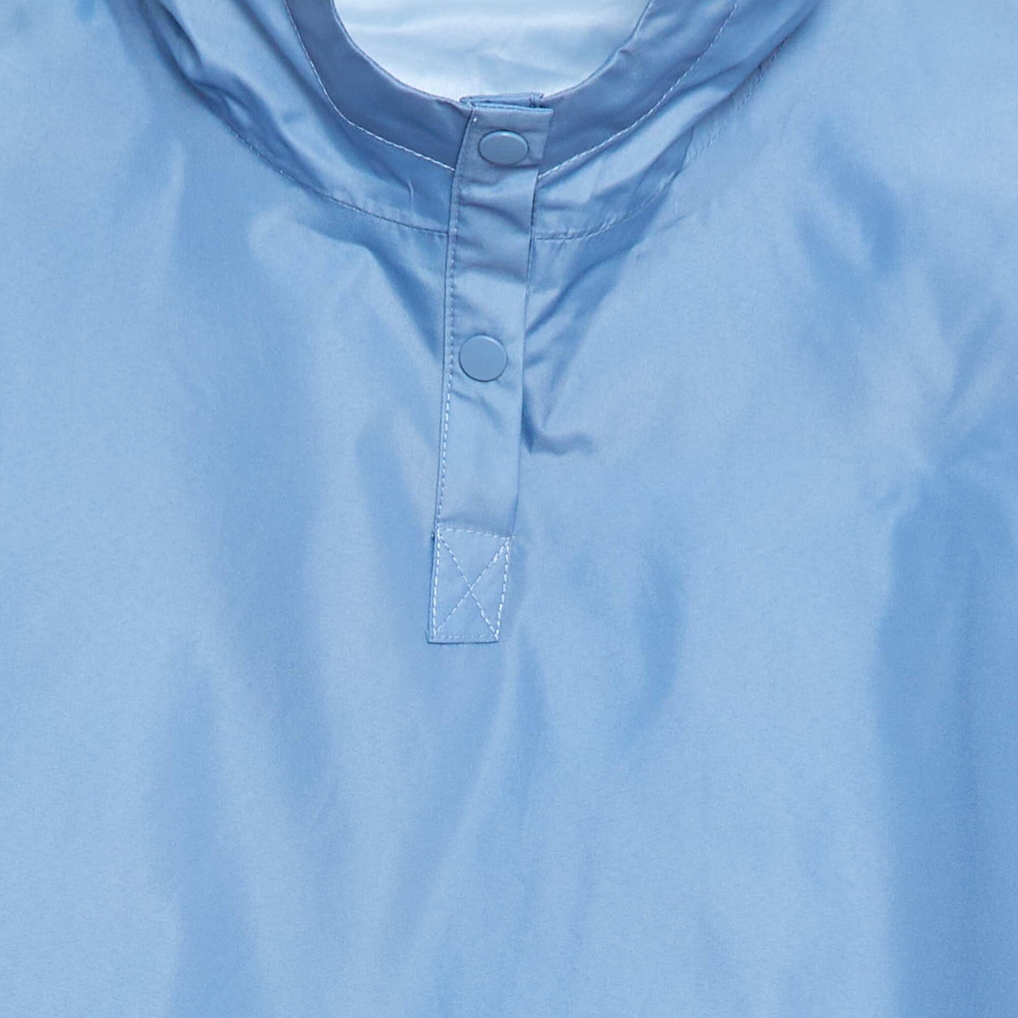 Poncho mixte à capuche - collection facile à enfiler BLEU