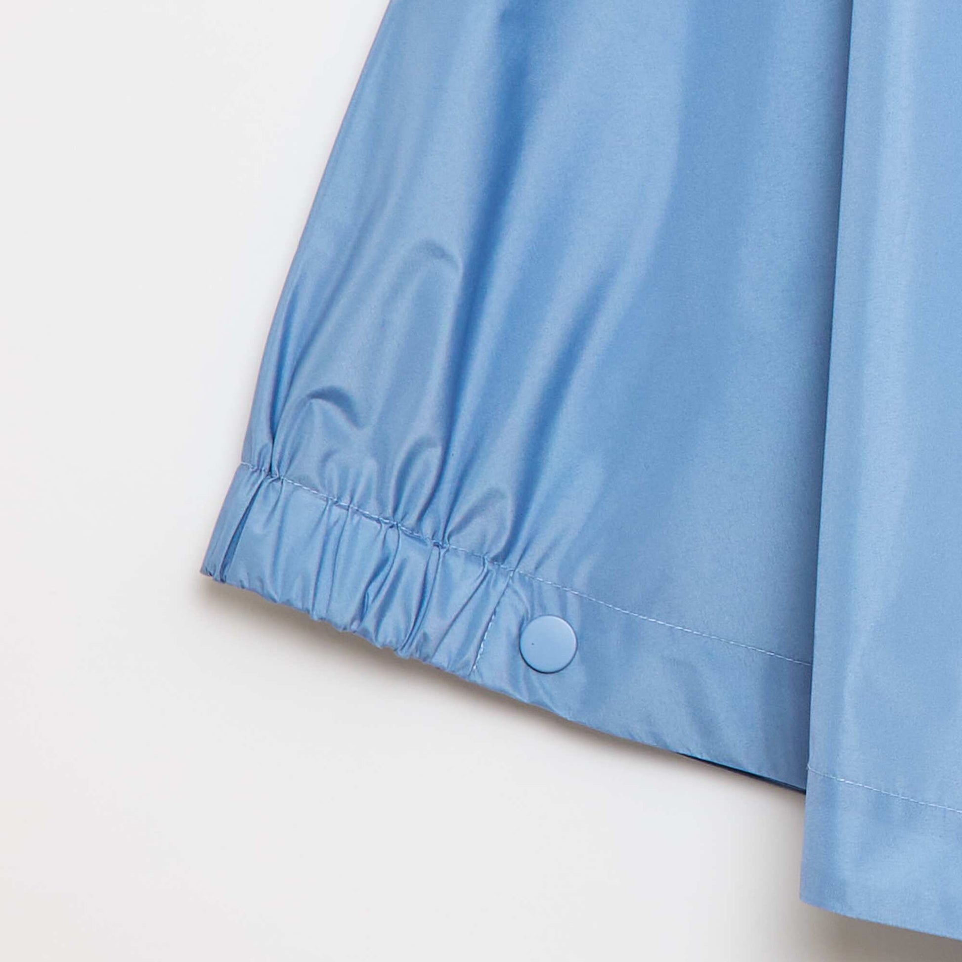Poncho mixte à capuche - collection facile à enfiler BLEU