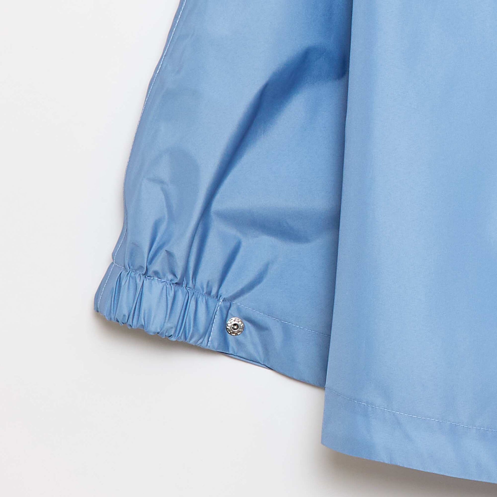 Poncho mixte à capuche - collection facile à enfiler BLEU