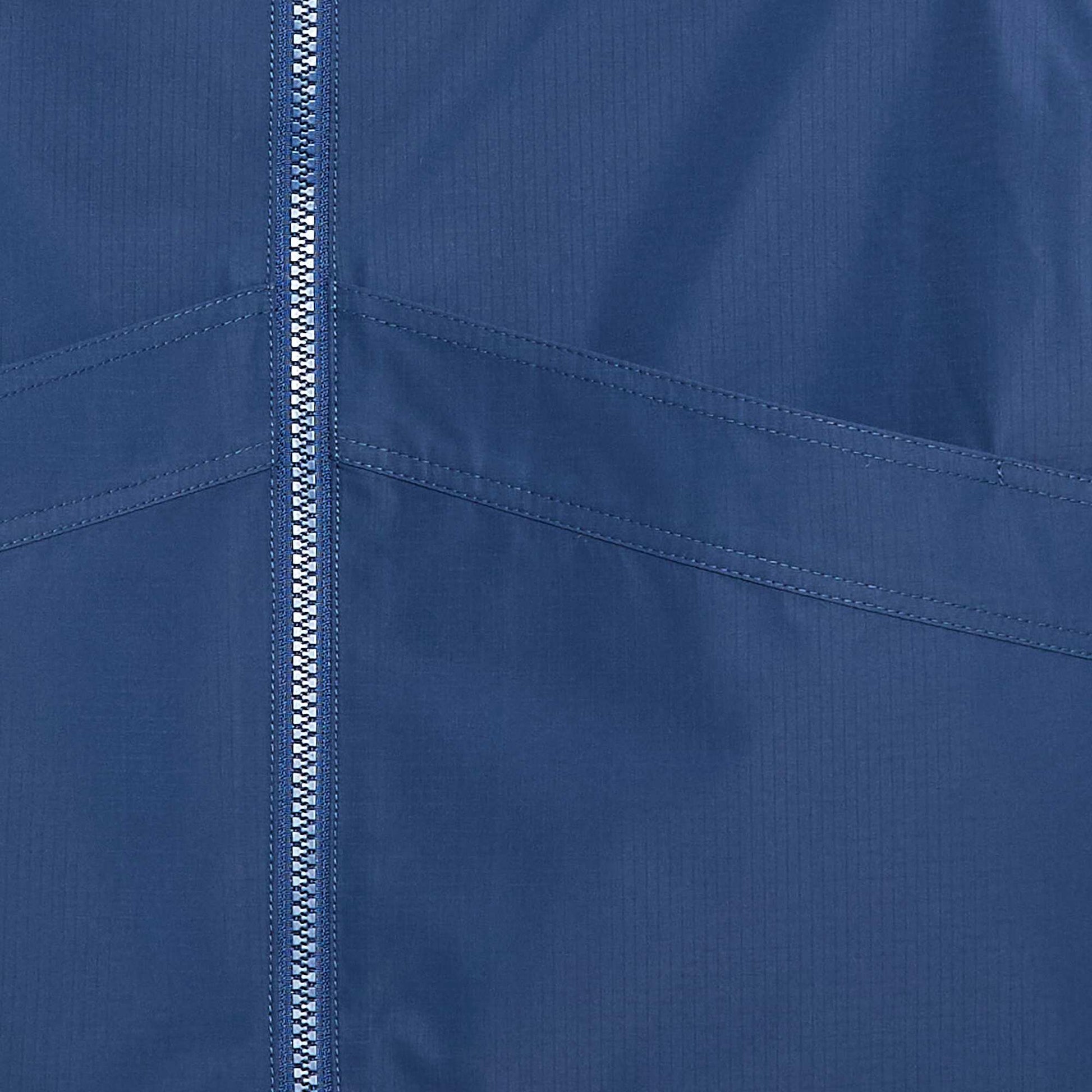 Coupe-vent uni à capuche - Collection facile à enfiler BLEU