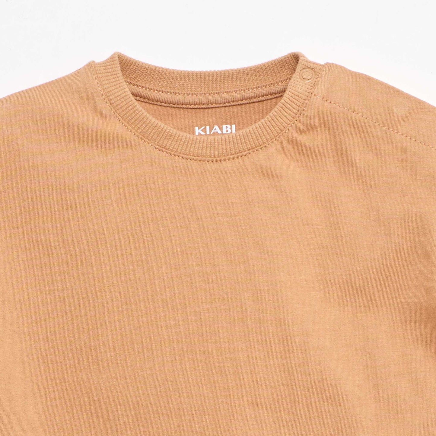 Ensemble 2 pièces T-shirt + salopette MARRON