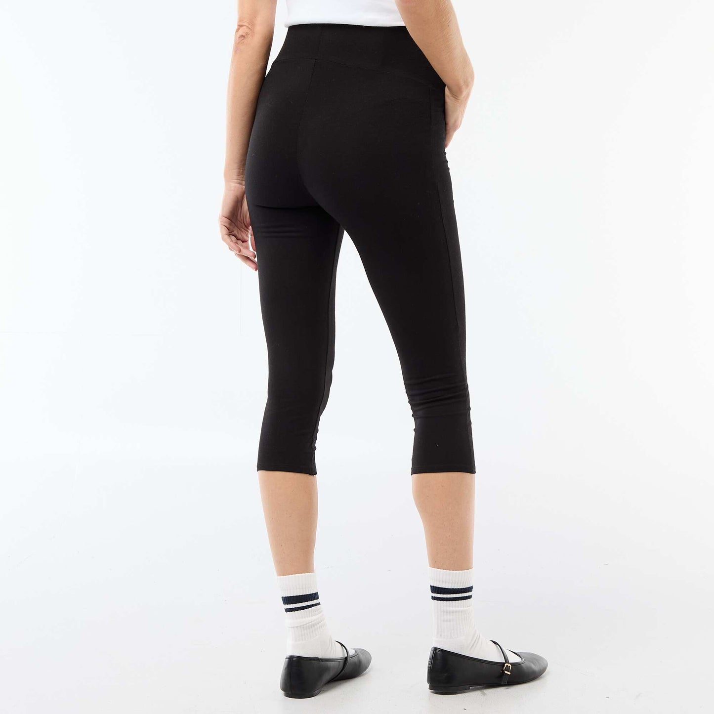 Legging 7/8ème grossesse NOIR