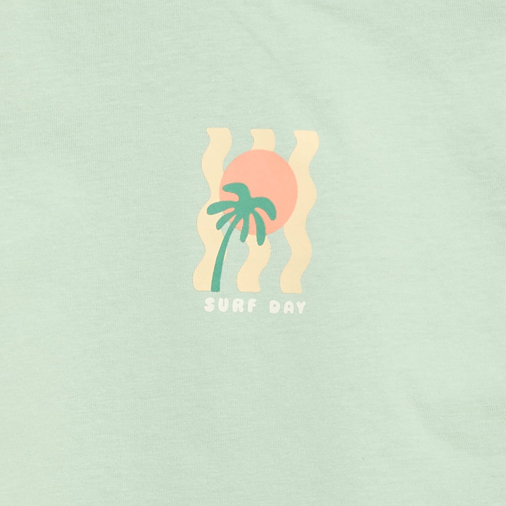 T-shirt imprimé à manches courtes VERT