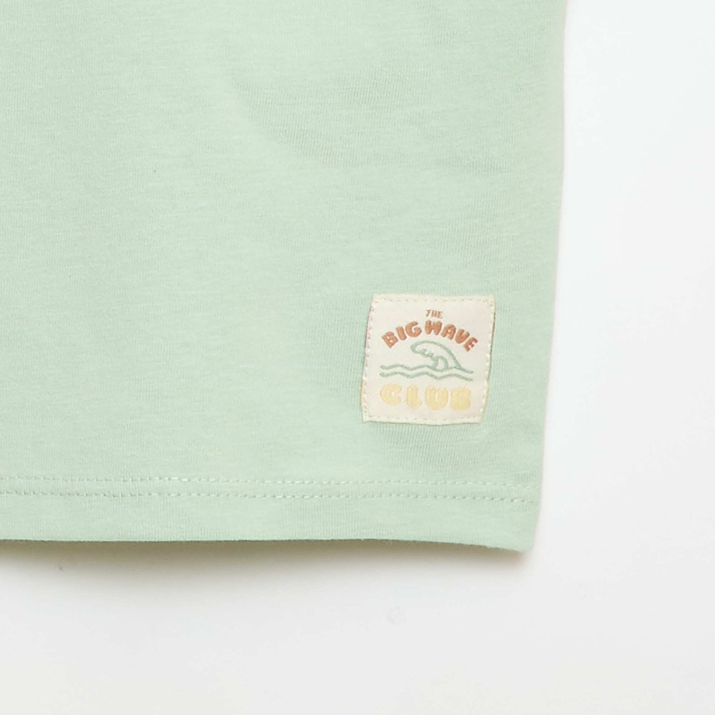 T-shirt imprimé à manches courtes VERT