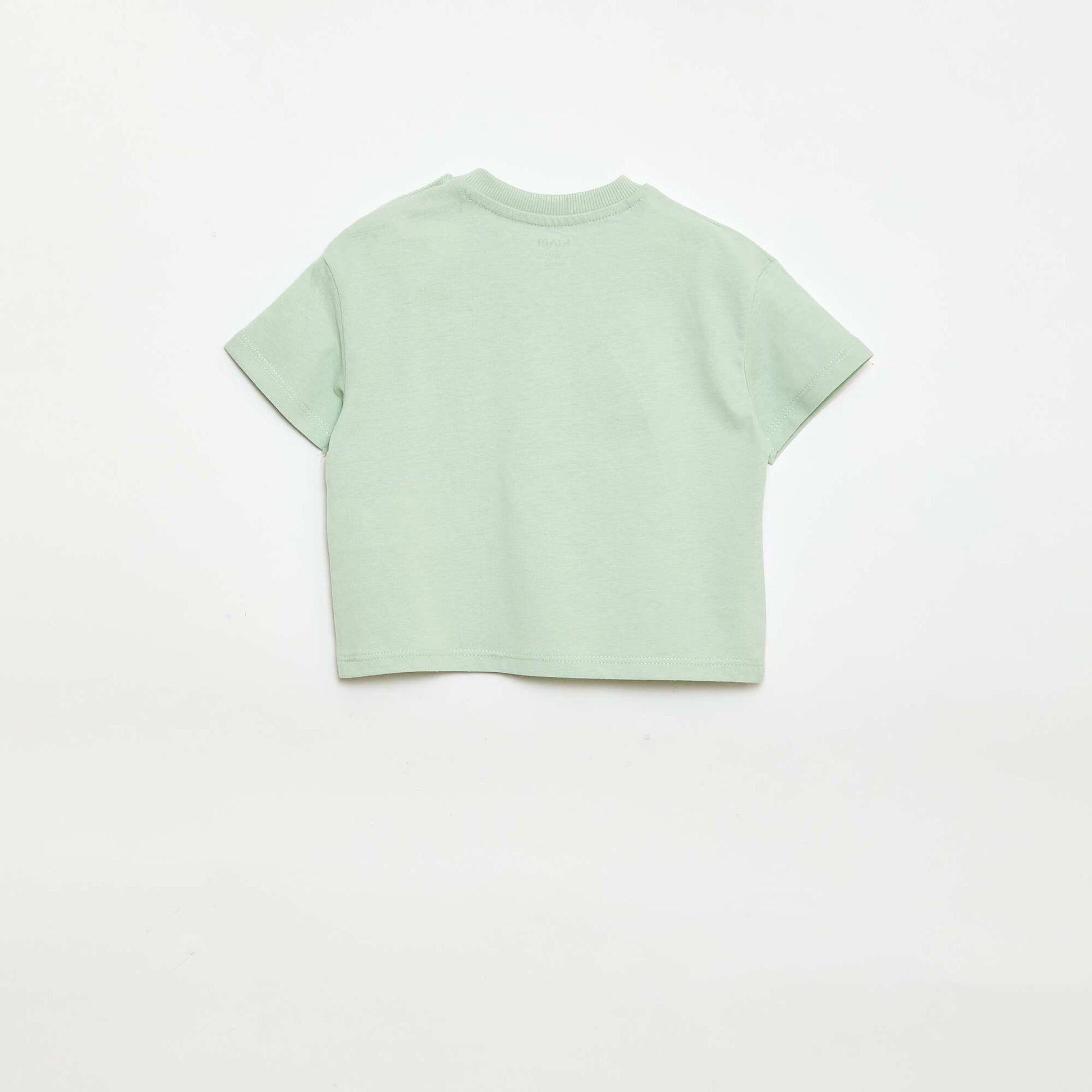 T-shirt imprimé à manches courtes VERT