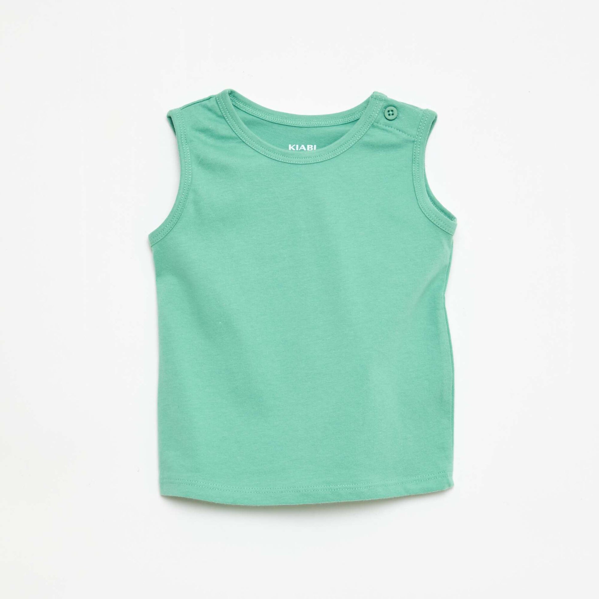 Lot de 2 débardeurs VERT