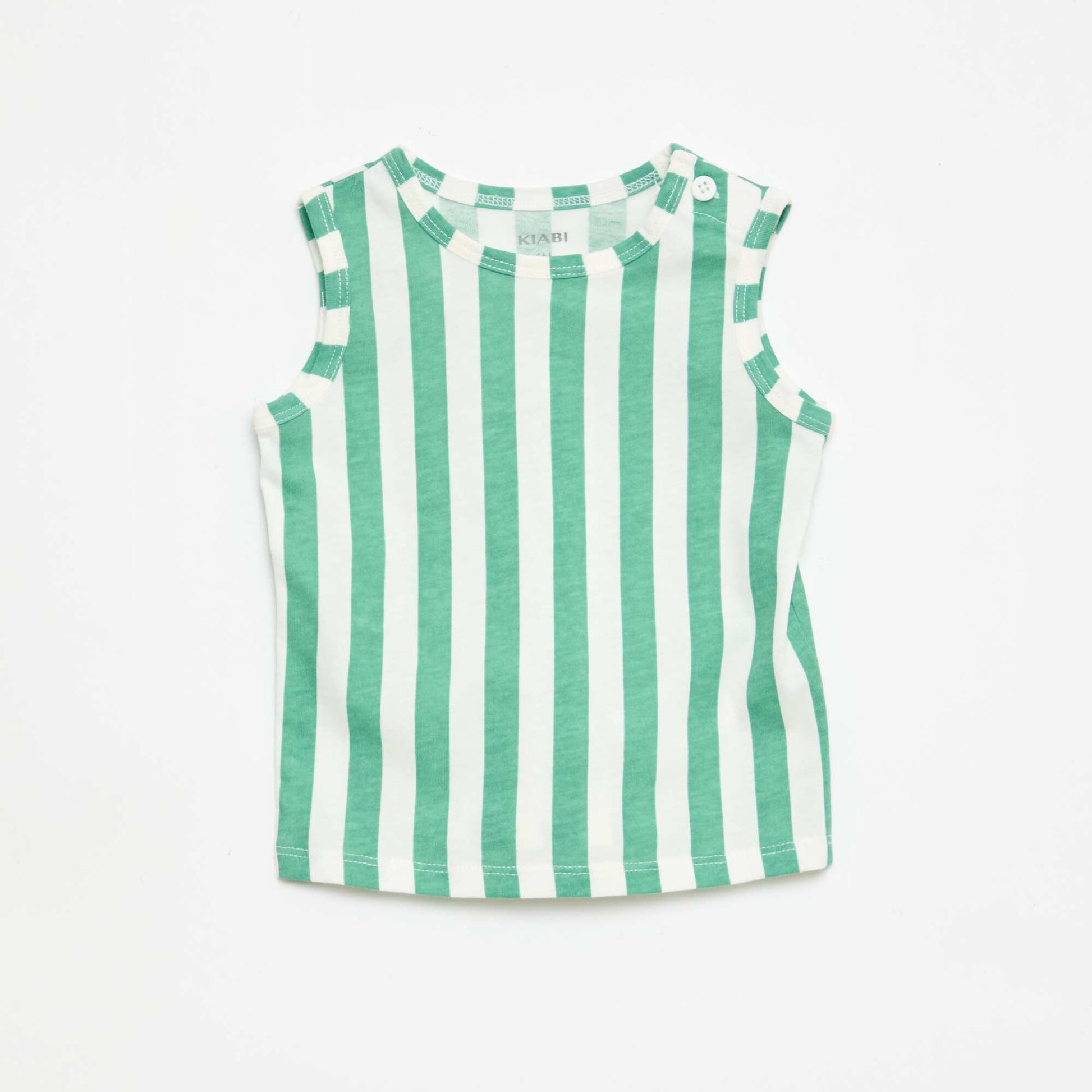 Lot de 2 débardeurs VERT