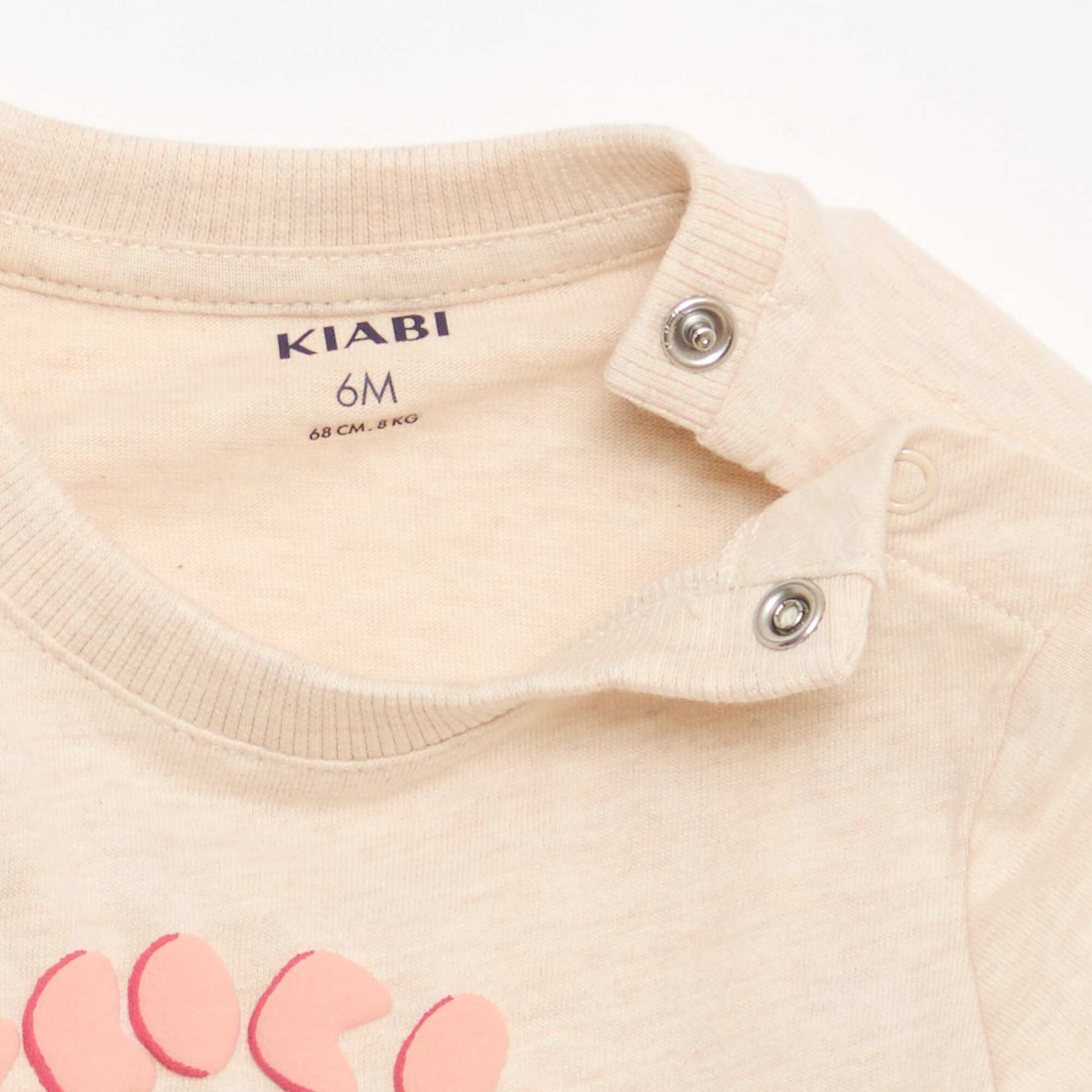 T-shirt avec imprimé animé BEIGE