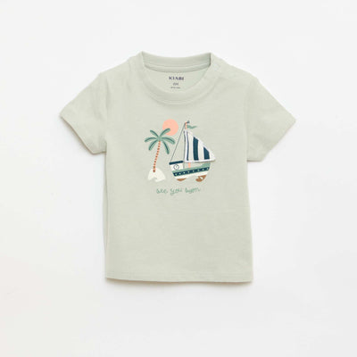 T-shirt avec imprimé animé VERT