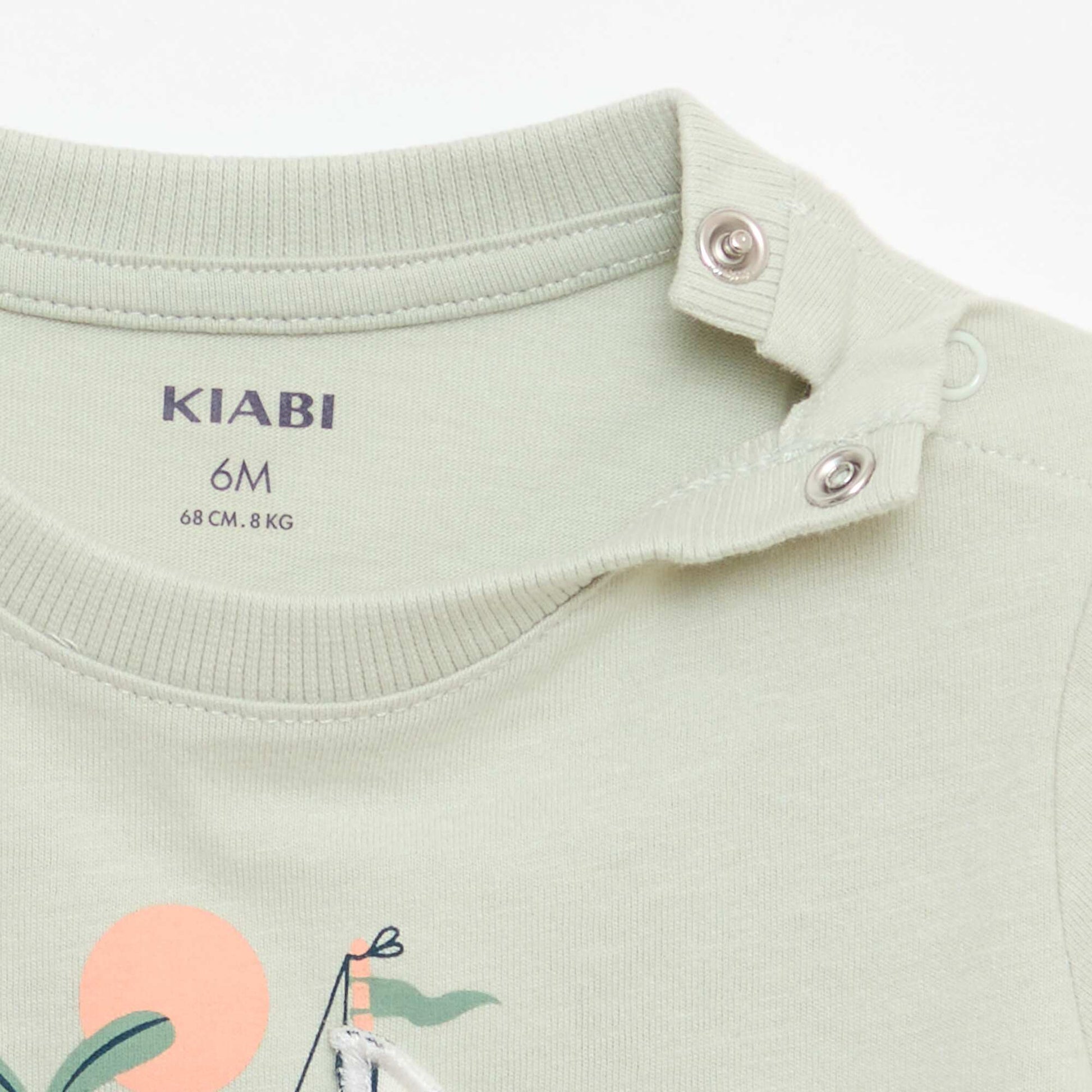 T-shirt avec imprimé animé VERT