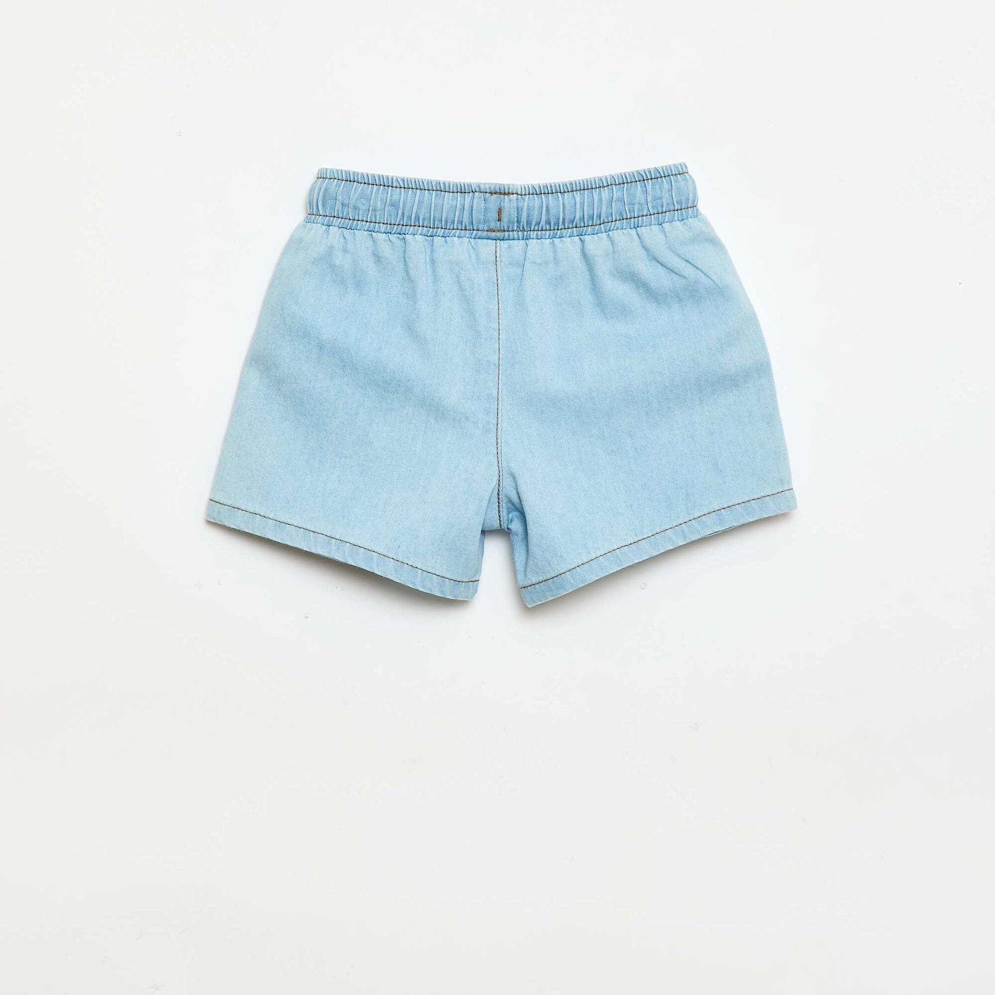 Short en denim avec 2 grandes poches BLEU