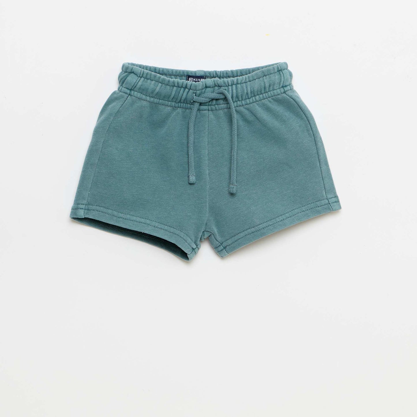 Ensemble 2 pièces tee-shirt brodé + short BLEU