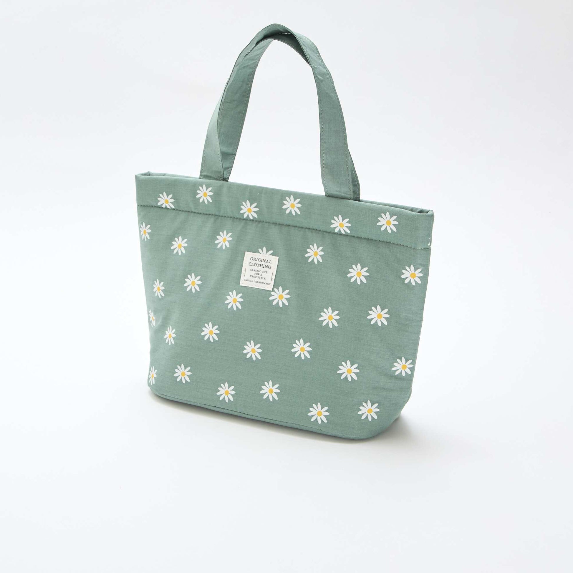 Sac en toile rembourré VERT