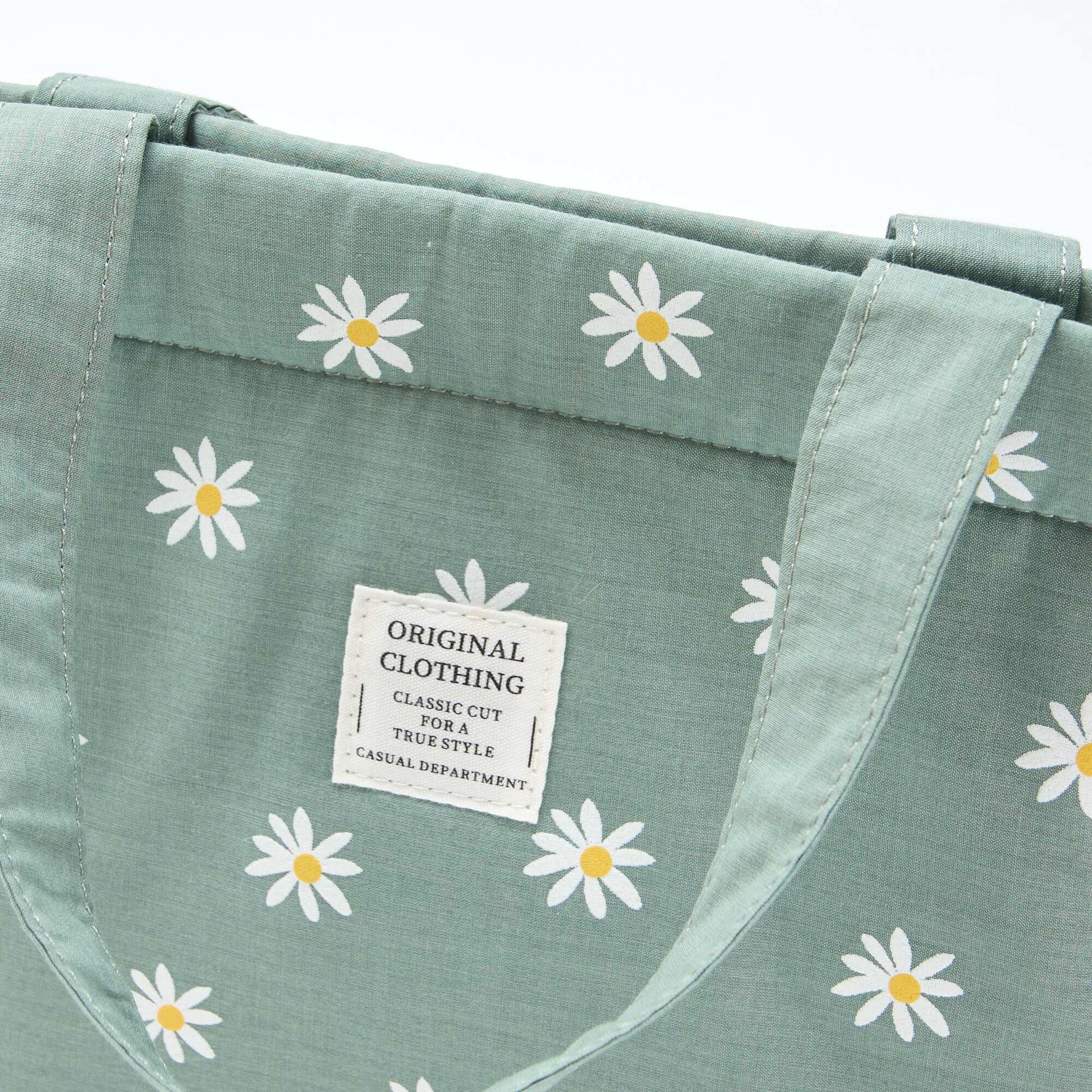 Sac en toile rembourré VERT