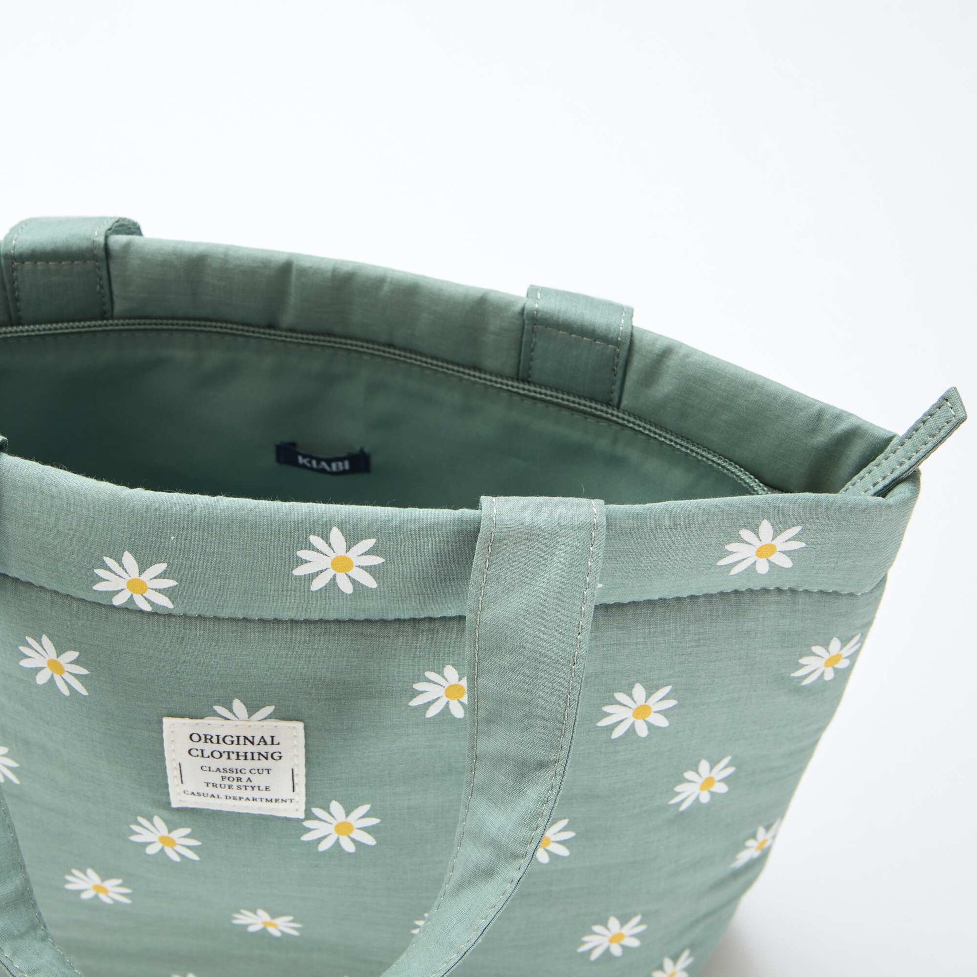 Sac en toile rembourré VERT