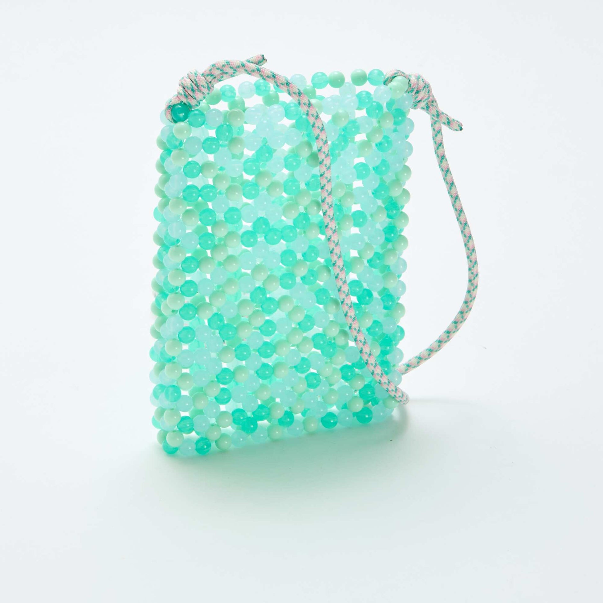 Pochette de téléphone en perles VERT