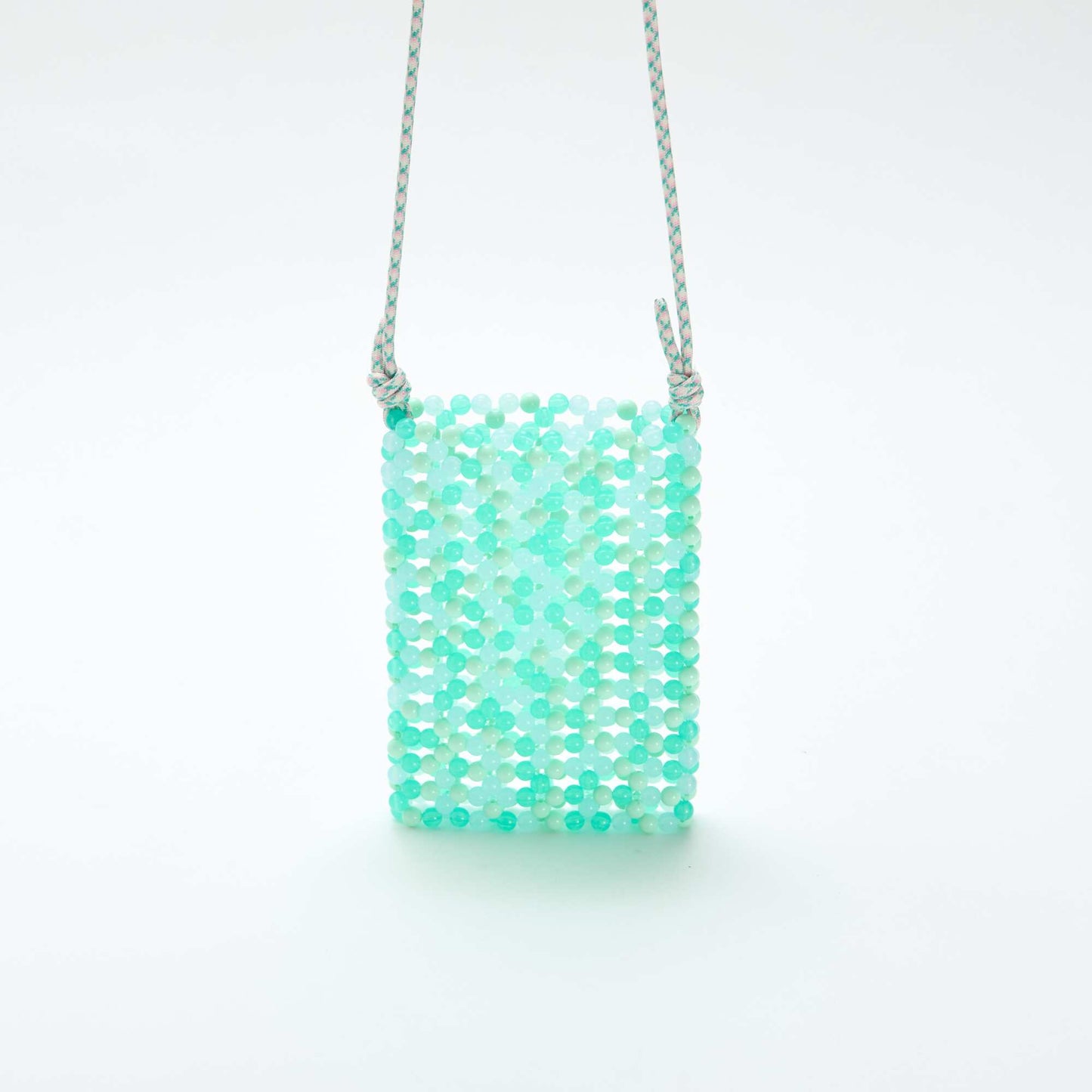 Pochette de téléphone en perles VERT