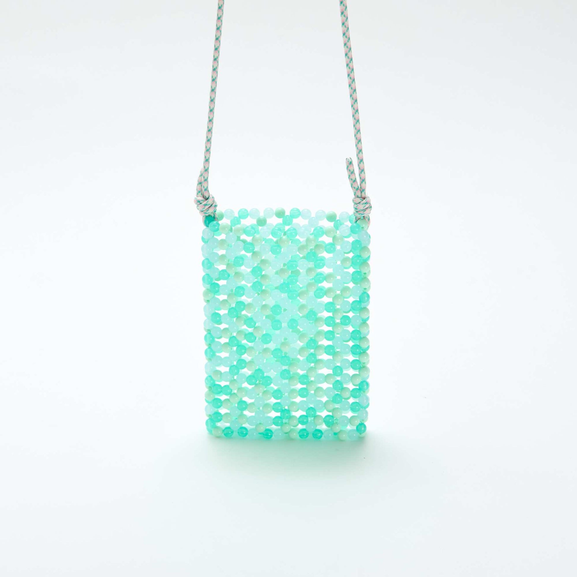 Pochette de téléphone en perles VERT