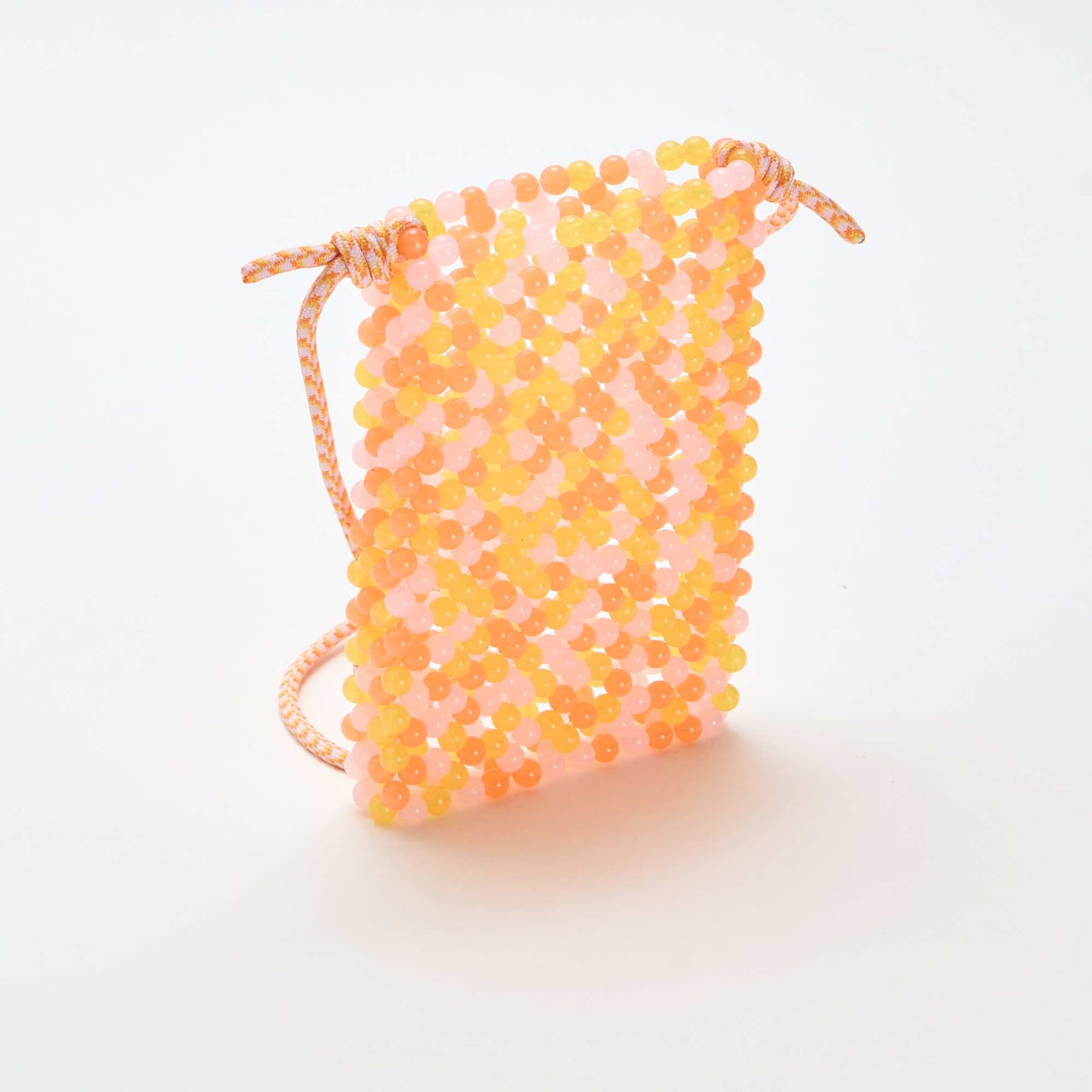 Pochette de téléphone en perles ORANGE