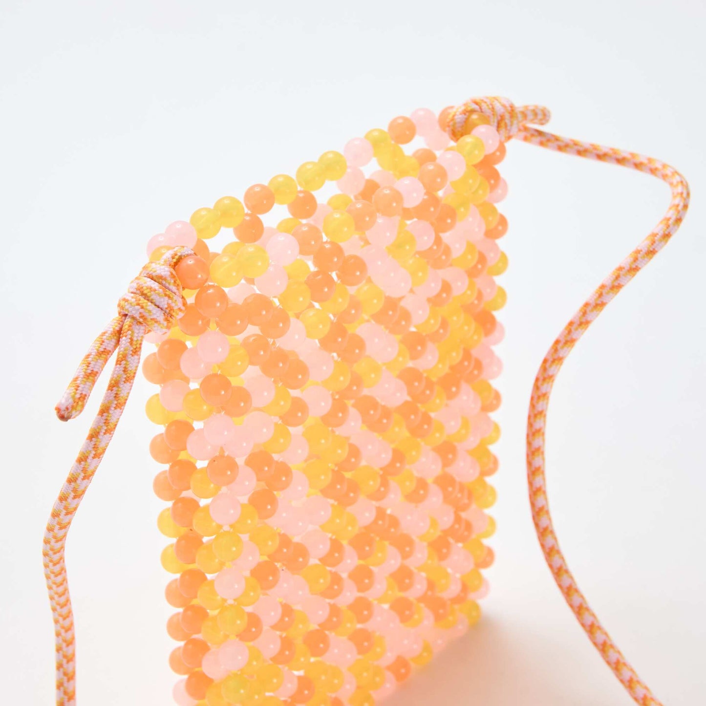 Pochette de téléphone en perles ORANGE