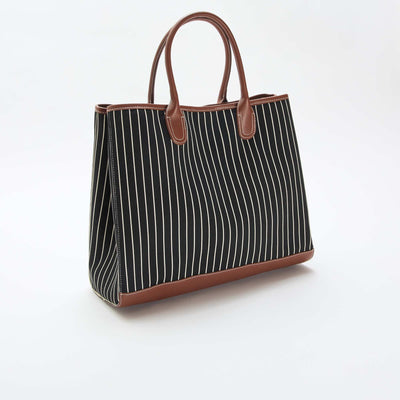 Sac cabas en tissu NOIR