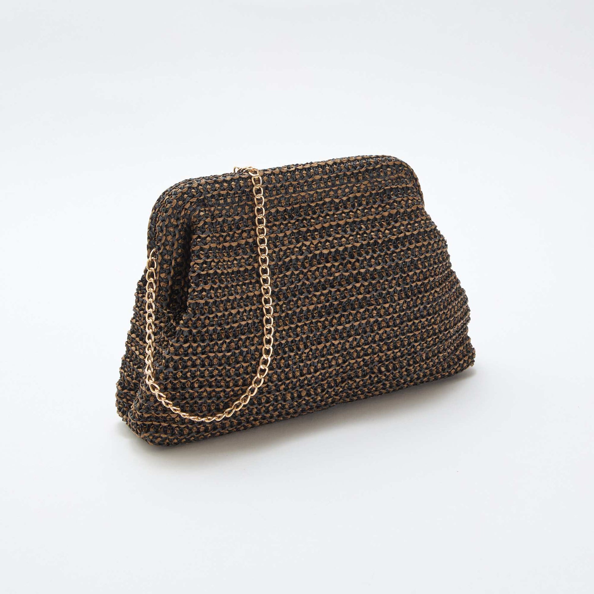Sac forme bourse MARRON