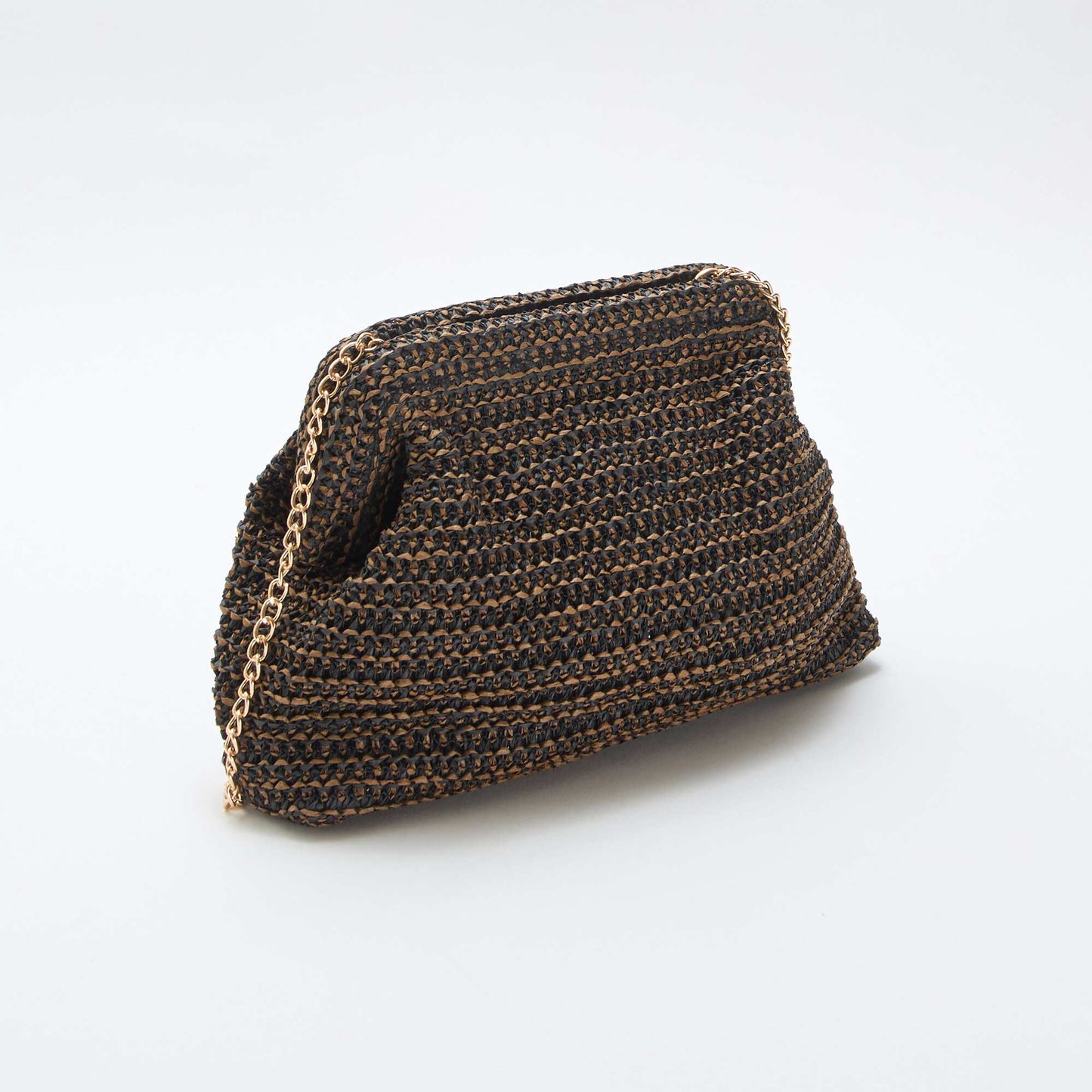 Sac forme bourse MARRON