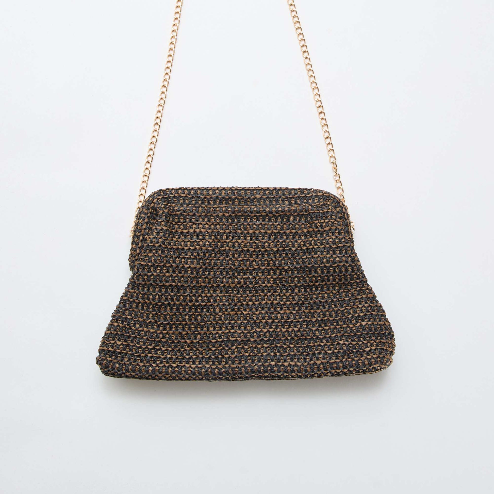 Sac forme bourse MARRON