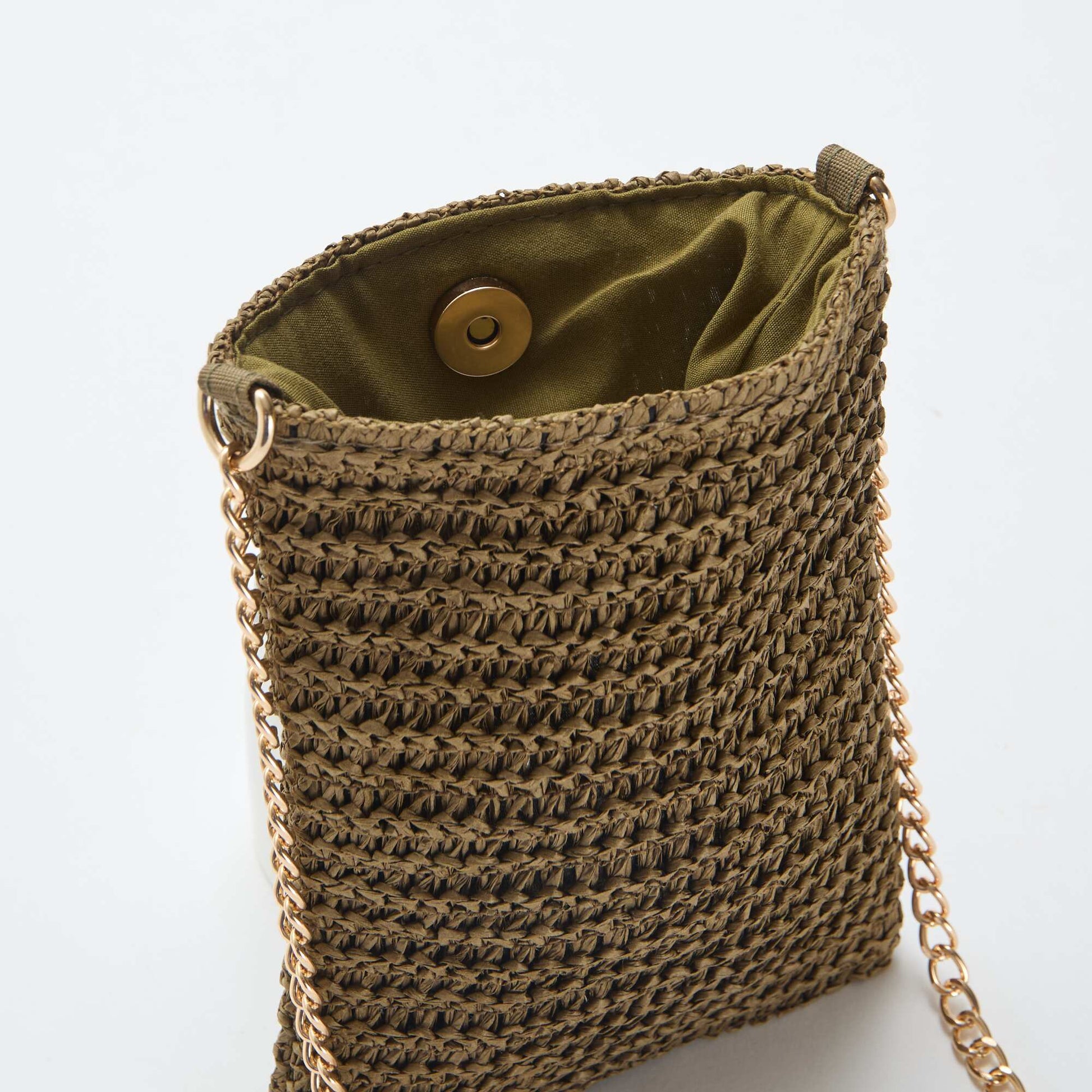 Pochette de téléphone à bandoulière KAKI