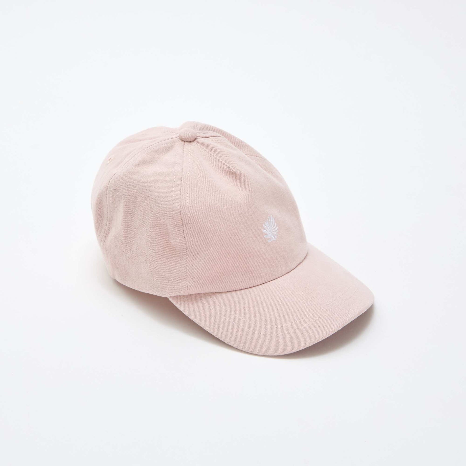 Casquette baseball en coton ROSE