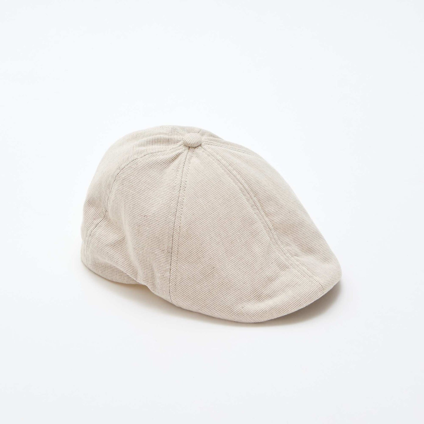 Gavroche en coton et lin BEIGE