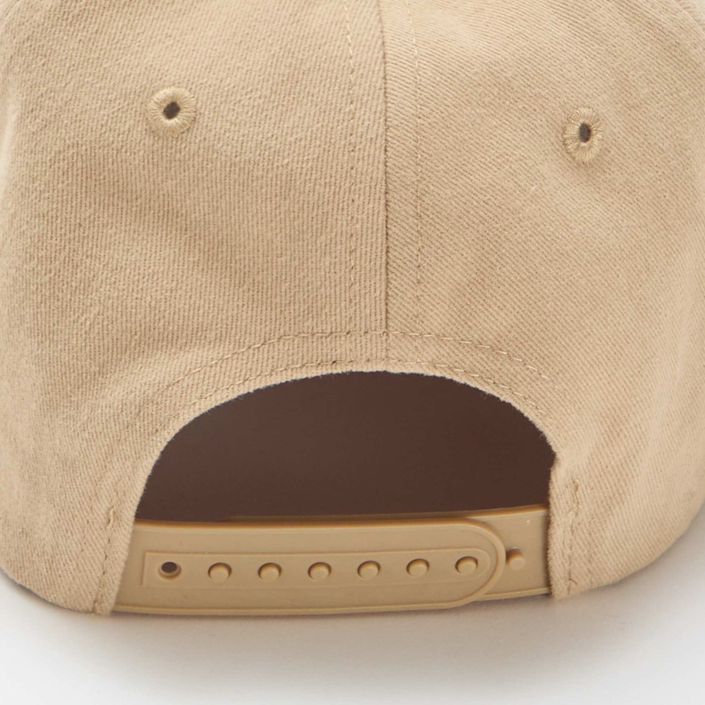 Casquette baseball en coton BEIGE