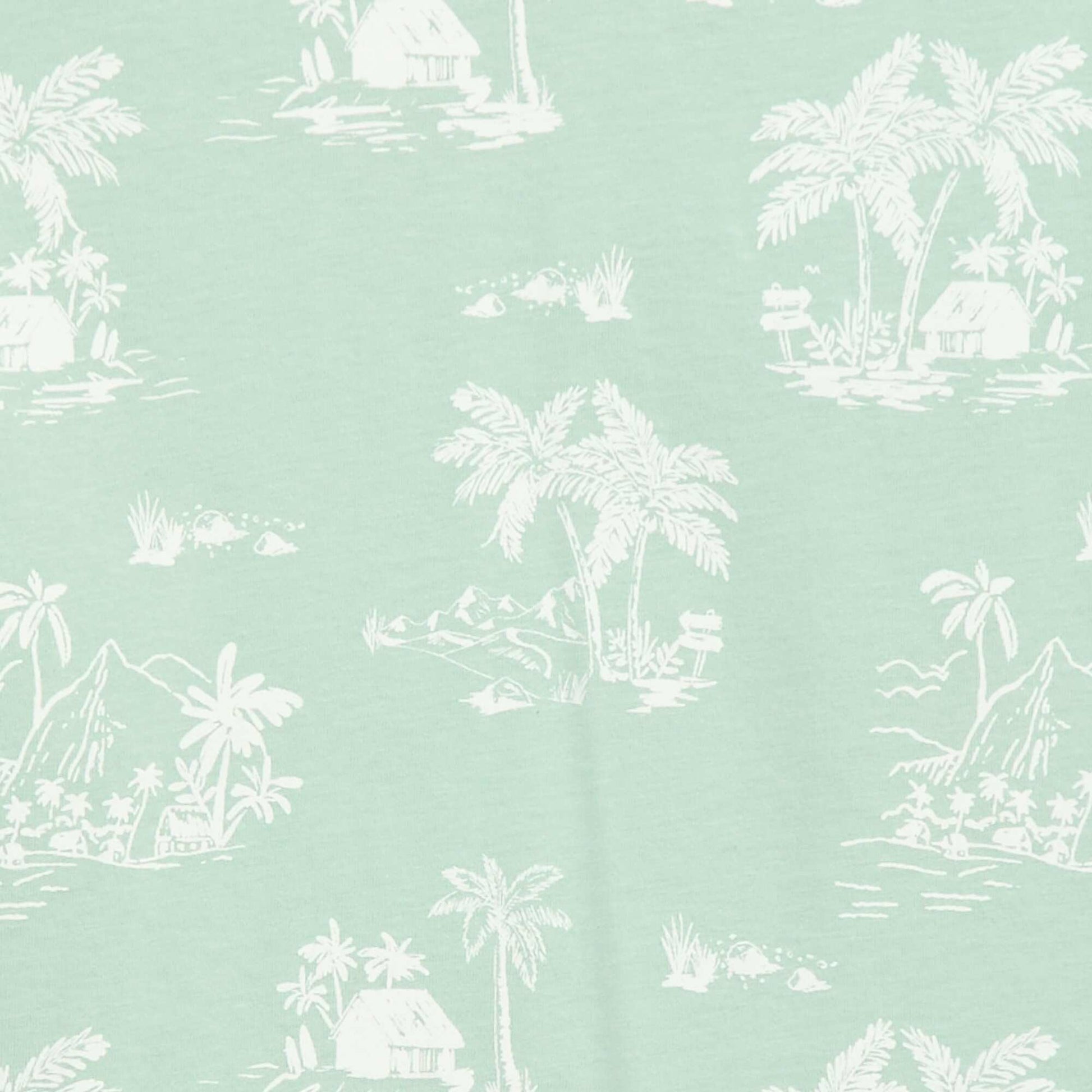T-shirt à motif manches courtes VERT