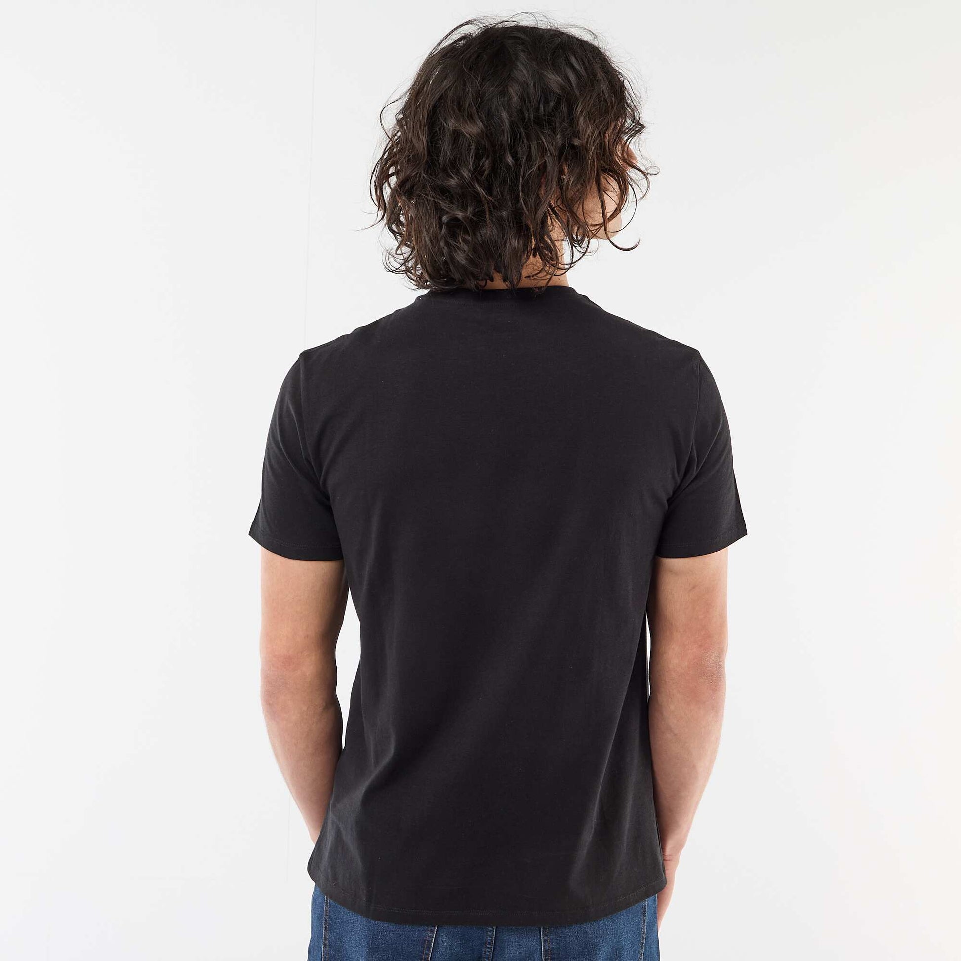 T-shirt 'Deadpool' 'Marvel' à manches courtes NOIR