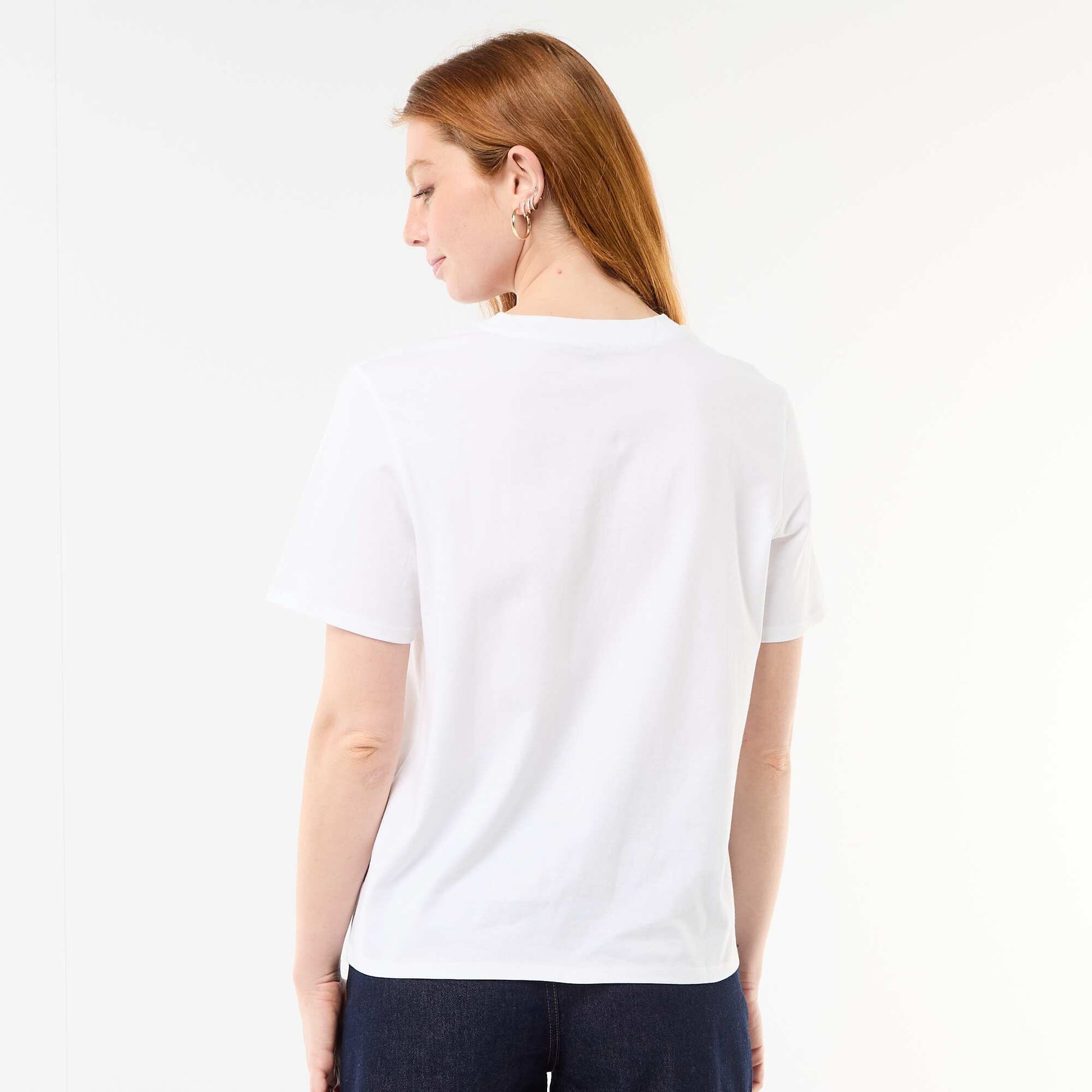T-shirt 'Stitch' 'Disney' BLANC