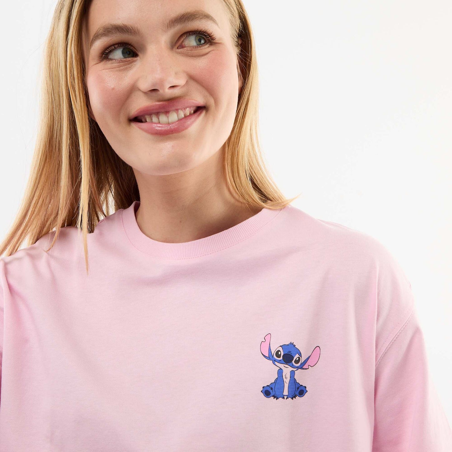 Tee-shirt imprimé 'Stitch' ROSE