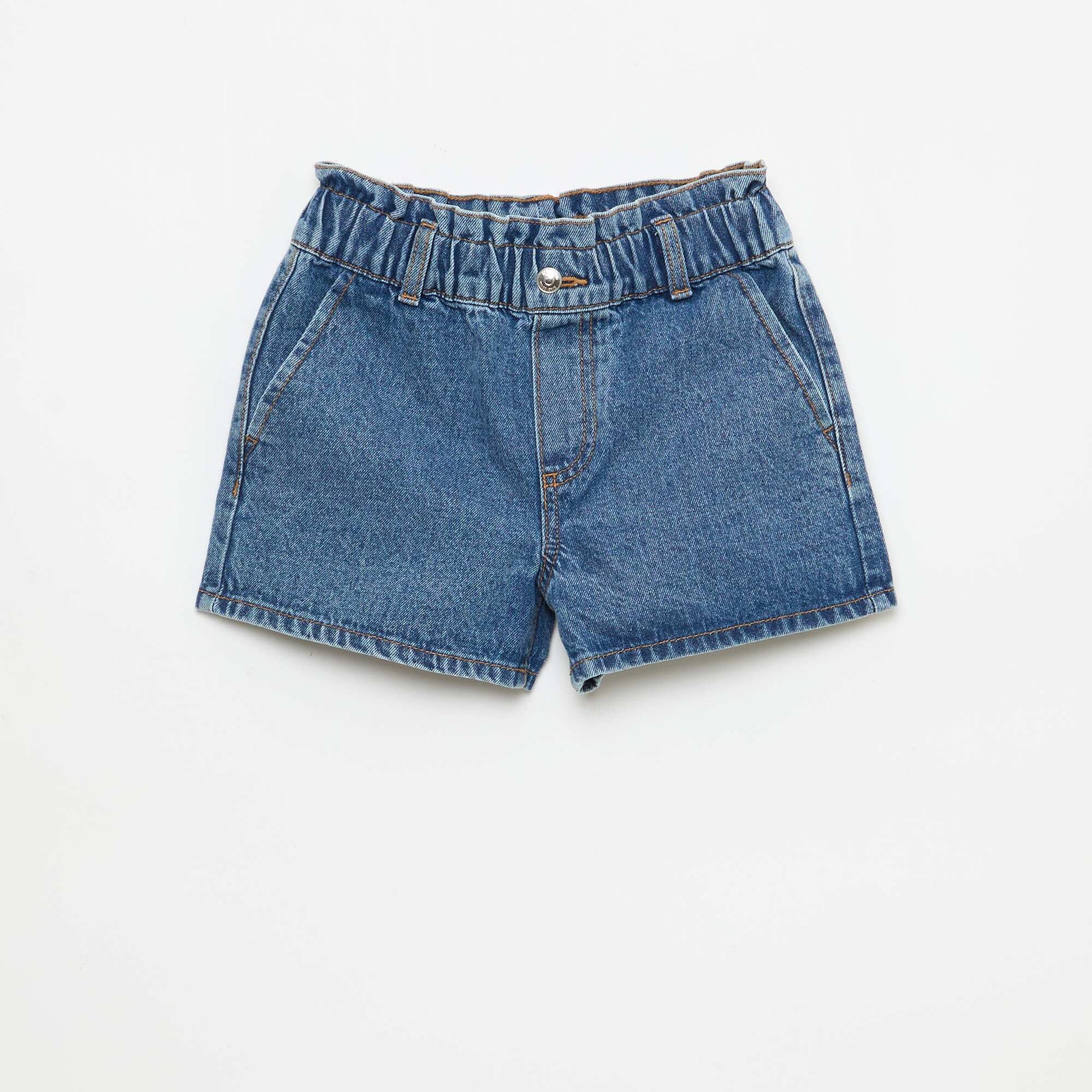 Short en jean paper bag BLEU