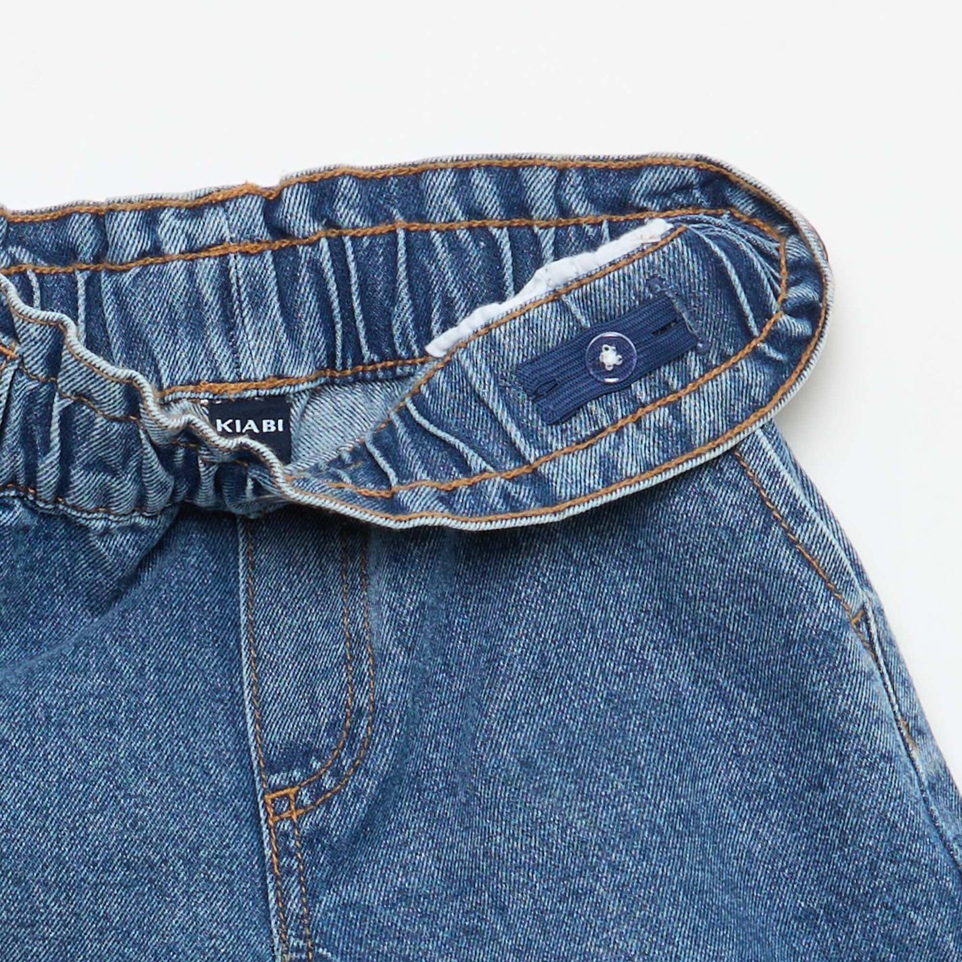 Short en jean paper bag BLEU