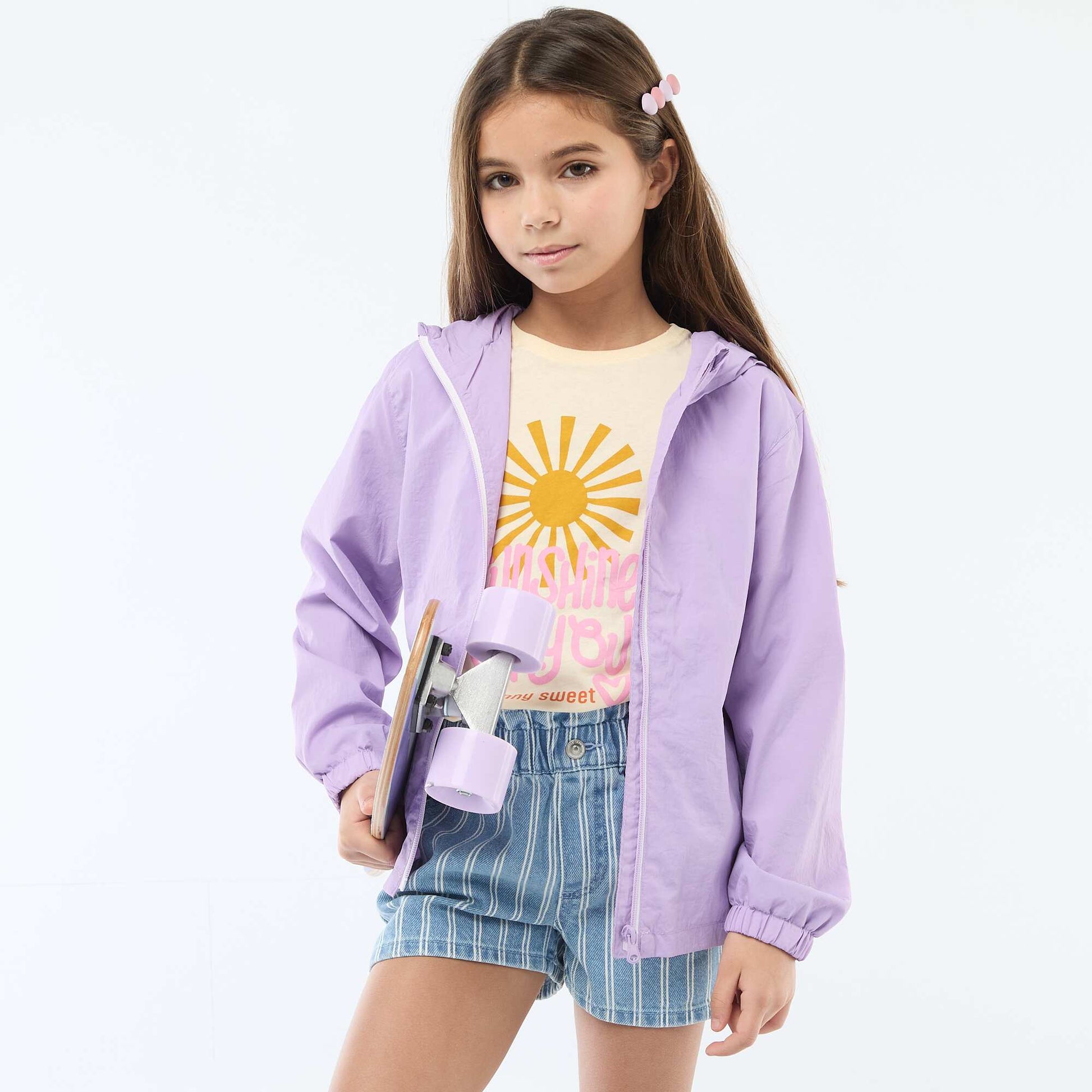 Short en jean paper bag BLEU
