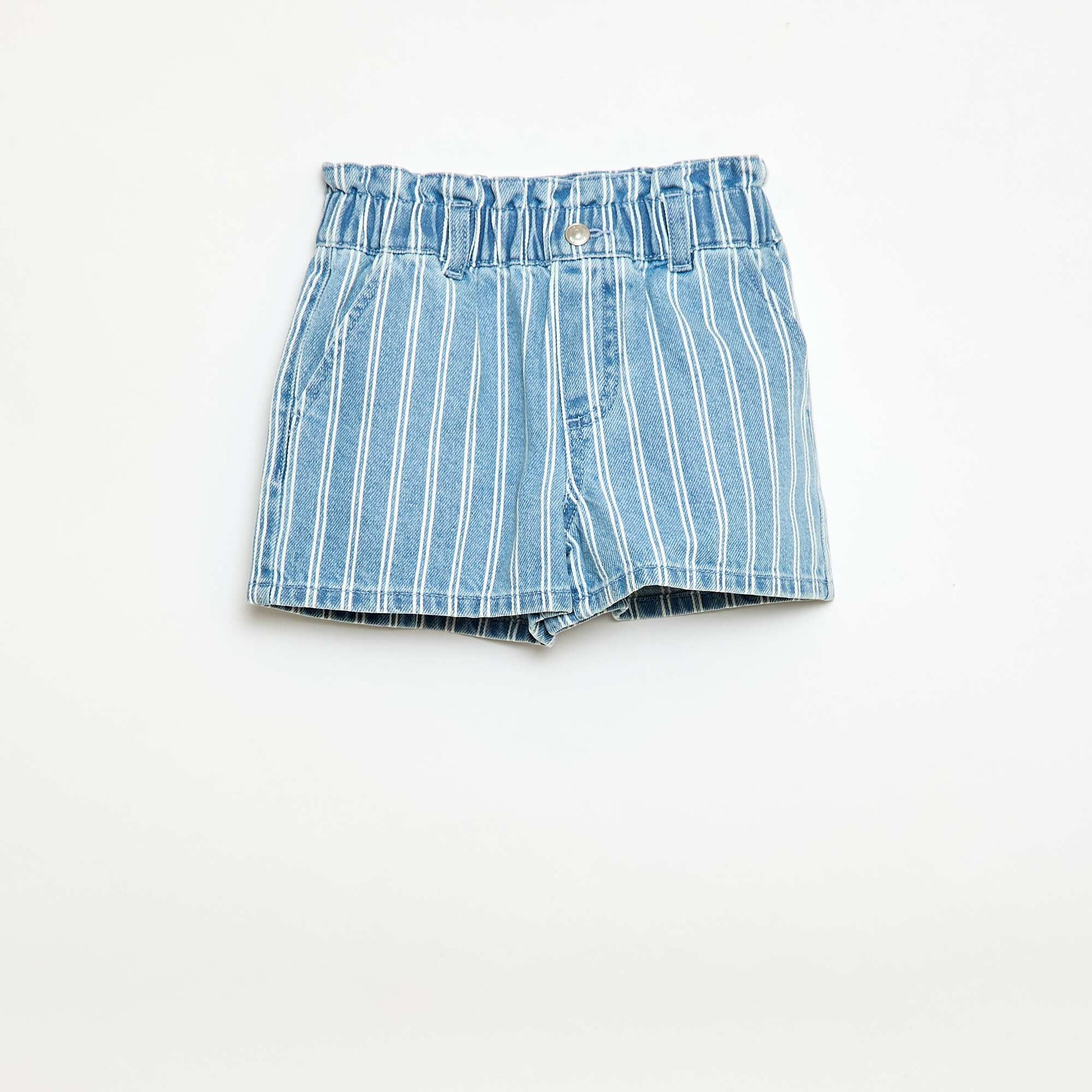 Short en jean paper bag BLEU