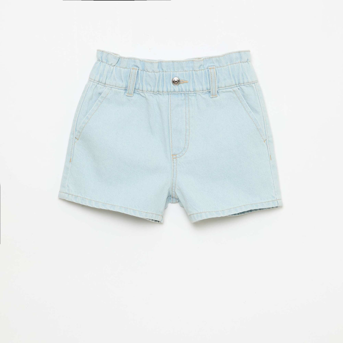 Short en jean paper bag BLEU