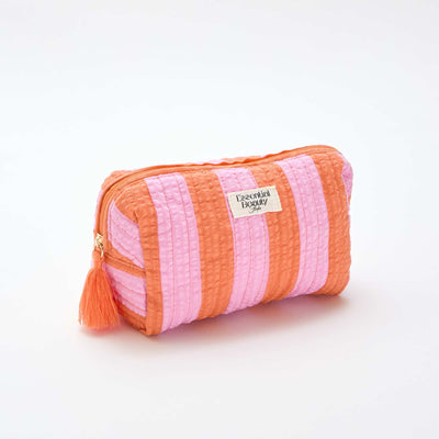 Trousse imprimée et zippée ORANGE
