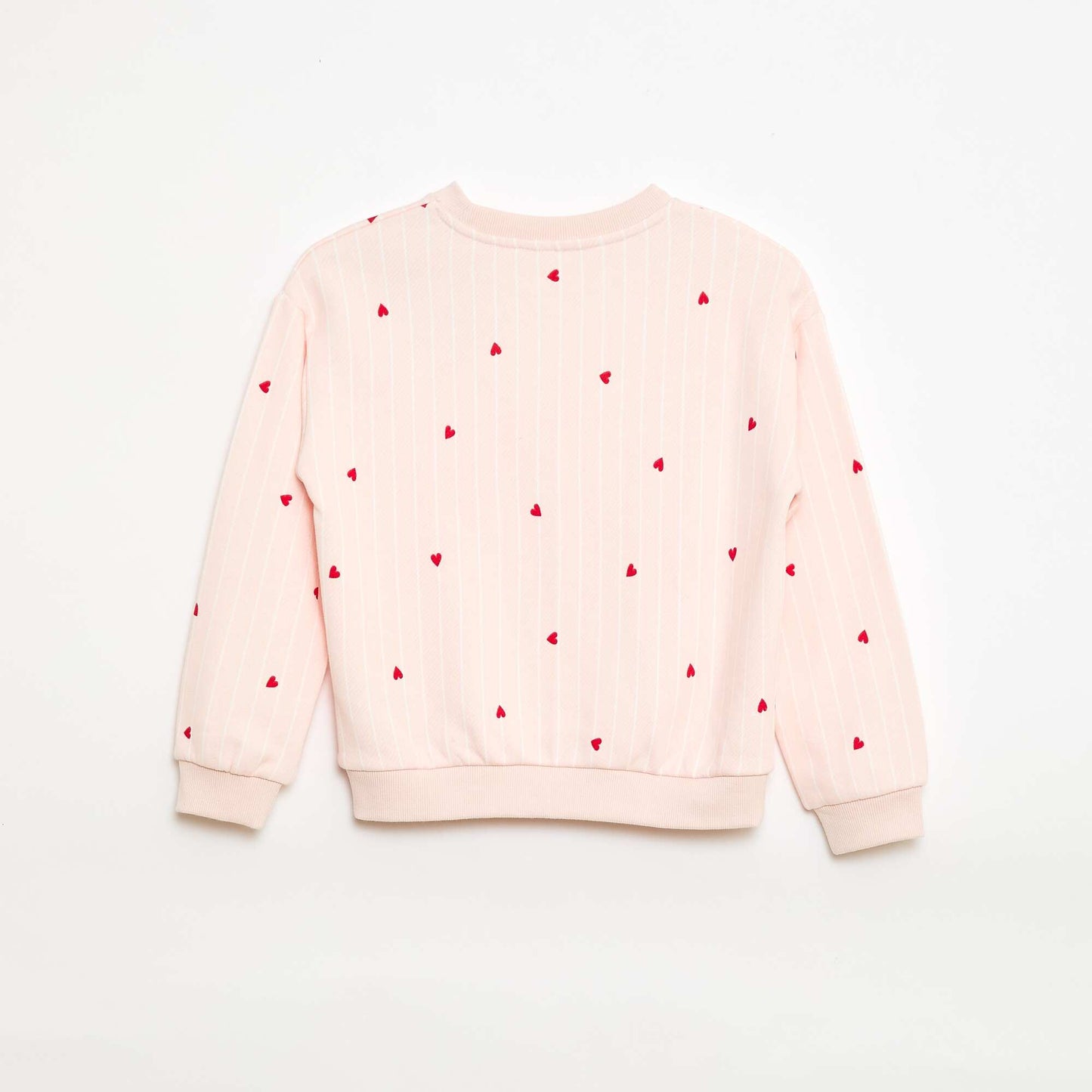 Sweat en molleton léger imprimé ROSE