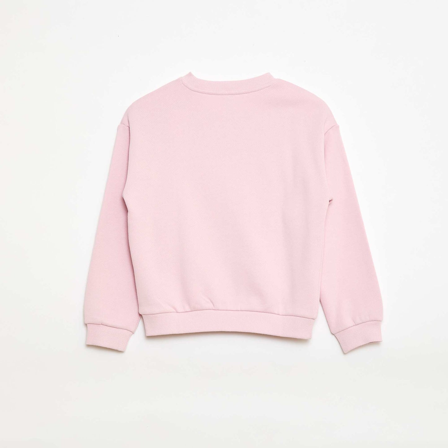 Sweat en molleton léger imprimé ROSE