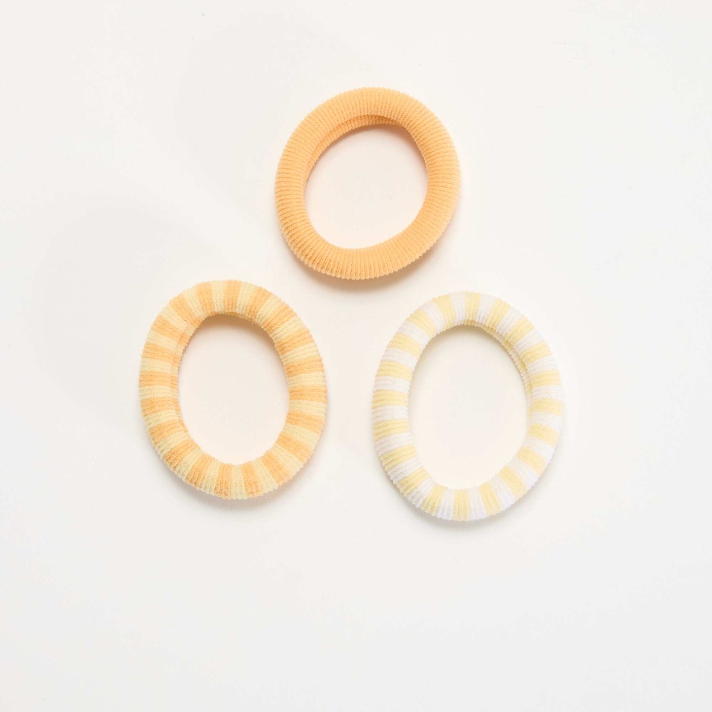 Lot de 3 élastiques mousse ORANGE