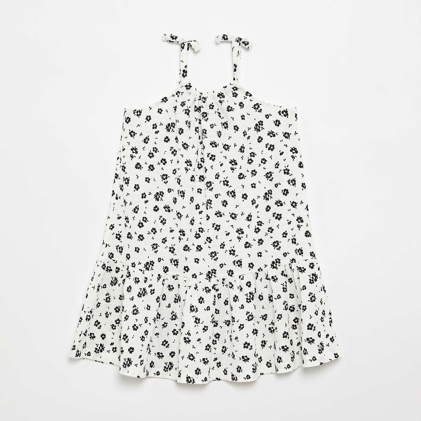 Robe en maille crêpe BLANC
