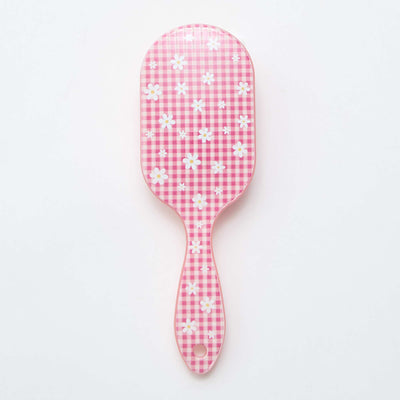 Brosse carrée imprimée ROSE